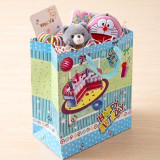 Doraemon Coin Box, Bead Kit & Rubber Bands Gift Set DKG-1748