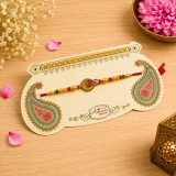 Rakhi with Dry Fruits, Nuts & Chocolate