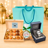 Father’s Day Sweet & Watch Gift Set DKG-1778