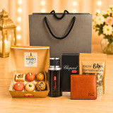 Perfume, Mix Dry Nuts, Wallet & Sweets Hamper DKG-1789