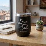 Personalized Love You Dad Vacuum Insulated Mug SK-3562