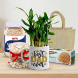 Personalized Lucky Bamboo Mug & Healthy Sugar Free Hamper DKG-1804