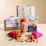 Dry Nuts, Card, Viva & Cookies Gift Set DKG-1814