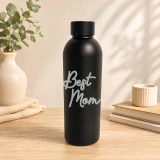 Best Mom Matte Black Stainless Steel Bottle – 500ml SK-3591