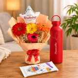 Birthday Blooms & Personalized Treats Gift Set DKG-1846