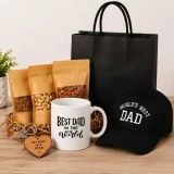 Dad Gift Bag with Dry Nuts, Cap, Mug & Keychain JNK-7959