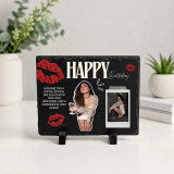 Personalized Happy Birthday Rock Plaque SK-3720