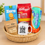 Thoughtful Father’s Day Wellness Hamper With Nuts & Snacks SK-3722