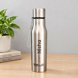 Personalized Name Engraved  Royal Crown Steel Water Bottle – 500ml