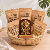 Auspicious Ganesh Ji & Dry Nuts Gift Hamper SK-3784