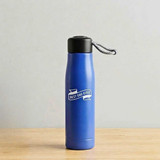 Best Dad Ever Blue Stainless Steel Vacuum Bottle SK-3785
