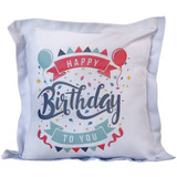 Soft And Cuddly Printed Cushion With Cake, Chocolates, Flowers And Printed Mug