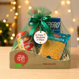 Chyawanprash, Coke, Pepper & Aloo Bhujia Gift Set DKG-1986