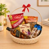 Bhai Tika Gift with Whisky 200ml & Snacks JNK-8139
