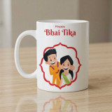 Happy Bhai Tika Ceramic Mug SK-3816