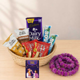 Bhai Tihar Chocolate & Snack Gift Hamper DKG-2030
