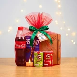 Personalized Diary & Pen With Snacks Festive Set DH-136
