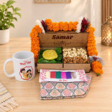 Bhai Tika Blessings & Dry Fruits Box SPM-918