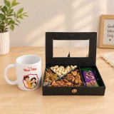 Tihar Gift for Brother with Dry Nuts, Chocolate & Mug JNK-8209