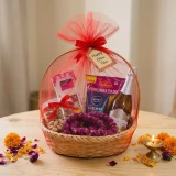 Bhai Tika Wine & Dry Fruits Basket