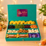 Tihar Gift Box with Dry Fruits & Nuts