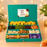Tihar Gift Box with Dry Fruits & Nuts