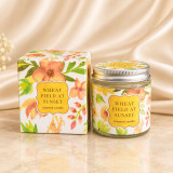 Glass Jar Scented Candle (Flavor May Vary)