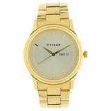Titan Champagne Dial Analog Watch for Men (1650YM06) Titan Champagne Dial Analog Watch for Men (1650YM06)