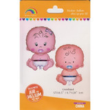Baby Girl Shape Foil Balloon for Baby Shower