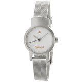 Fastrack White Dial Analog Watch for Women 2298SM02