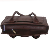 Desence Ladies Handbag with Double Chain (Coffee color)