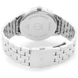 Titan Black Dial Metal Strap Watch for Men (1584SM04)