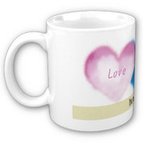 Print Your Own Message on This Cup (Pink Love)