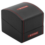 Titan Black Dial Analog With Date & Day For Men (1767SM02)