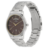 Titan Brown Dial Analog Watch For Men (1767SM03)