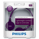 Philips Lightweight  Headphone SHL1700PP/98 (Purple)