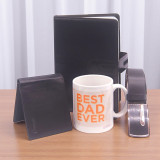Diary, Wallet, Belt With Best Dad Mug