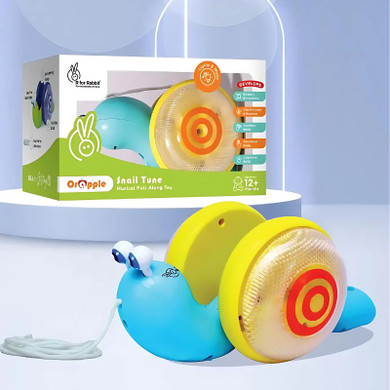 R for Rabbit Orapple Snail Tune  Toy for Kids with Lights & Music-OROSBY01
