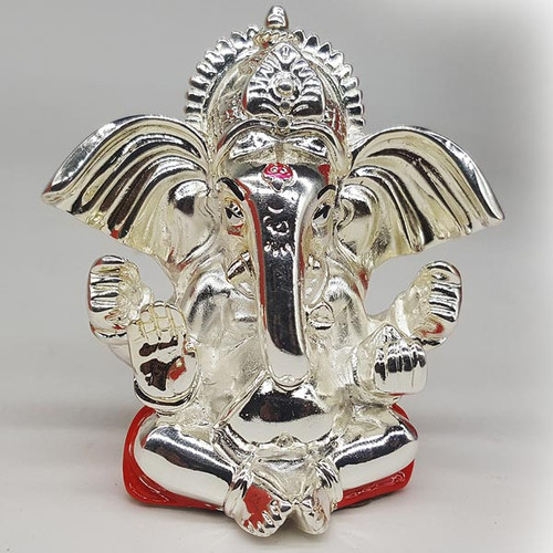 Silver Wax Idol of Karnakanta Ganesh Ji