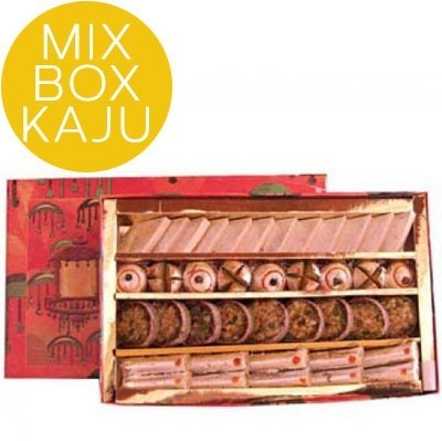 Assorted Kaju Mithai Box from Angan - Diamond Large - 41C