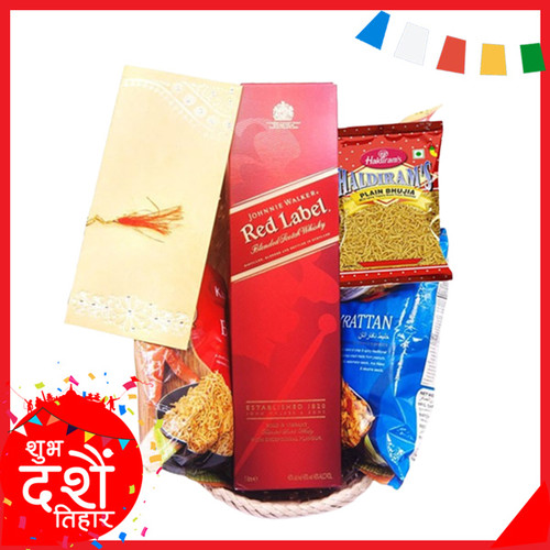 JW Red Label 1000ml, Namkeen Snacks (Cash Sagun Optional) JW Red Label 1000ml, Namkeen Snacks (Cash Sagun Optional)