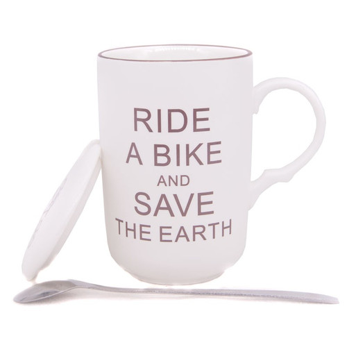 "Ride A Bike" Ceramic Coffee Mug