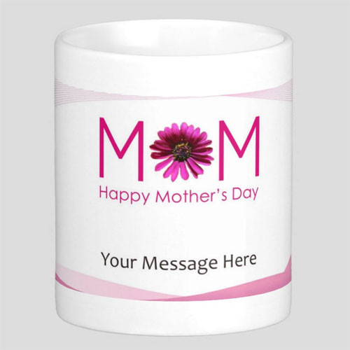 Personalized Message Print on Cup (Mother's Day Mom)