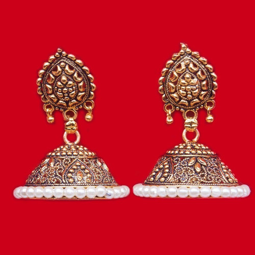 Beautiful Beaded Jhumka Earring