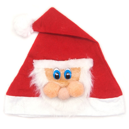 Christmas Santa Claus Patch Cap For Kids