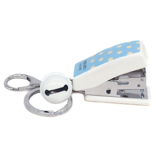 Cute Mini Stapler Key-ring (Blue)