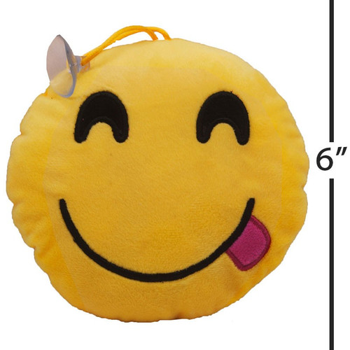 Silly Tongue Out Emoji Window Hanging 6''
