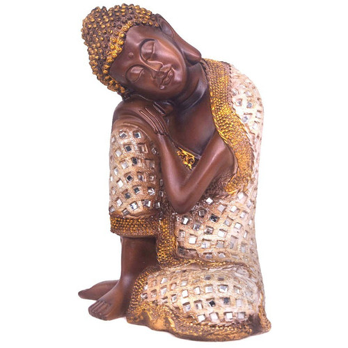 Sparkling Thinking Lord Buddha Showpiece- 9''