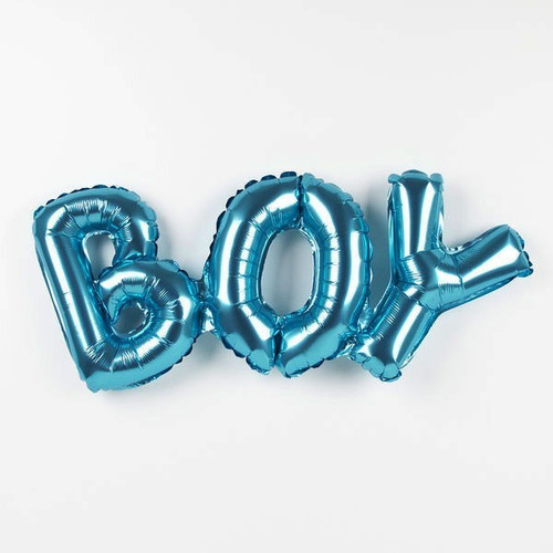 Boy Shape Party Decor Foil Balloon - 43cm