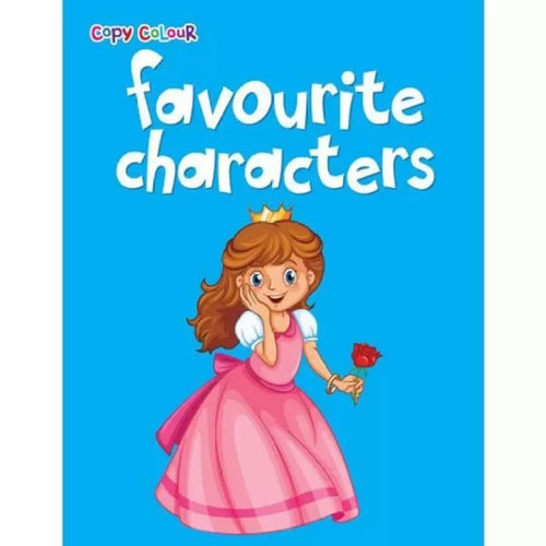 Favourite Characters Colouring Book by Pegasus